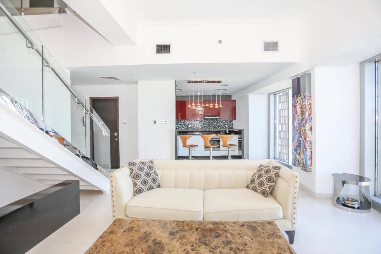 Ferienwohnung Penthouse In Dubai Marina , Cayan Tower , Sea View Exterior foto