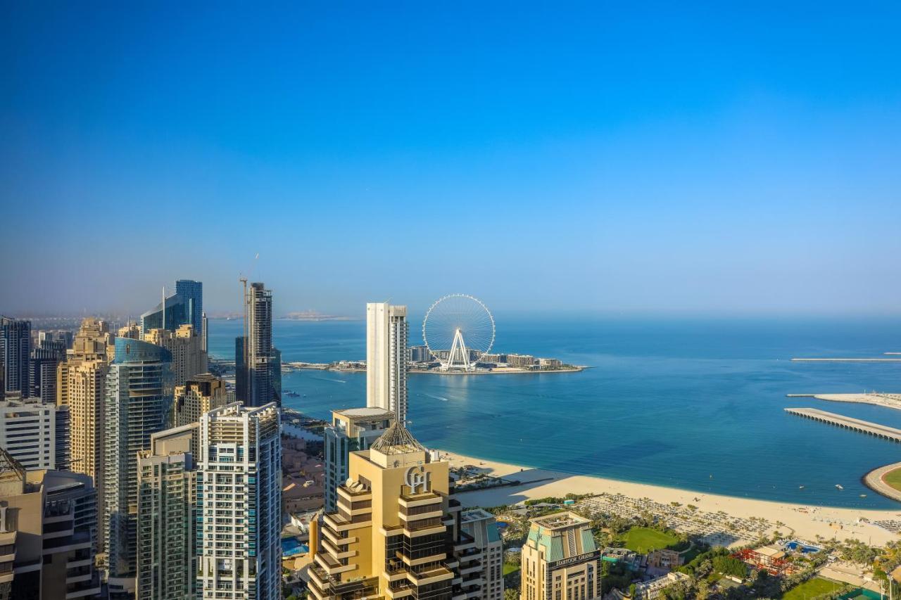 Ferienwohnung Penthouse In Dubai Marina , Cayan Tower , Sea View Exterior foto