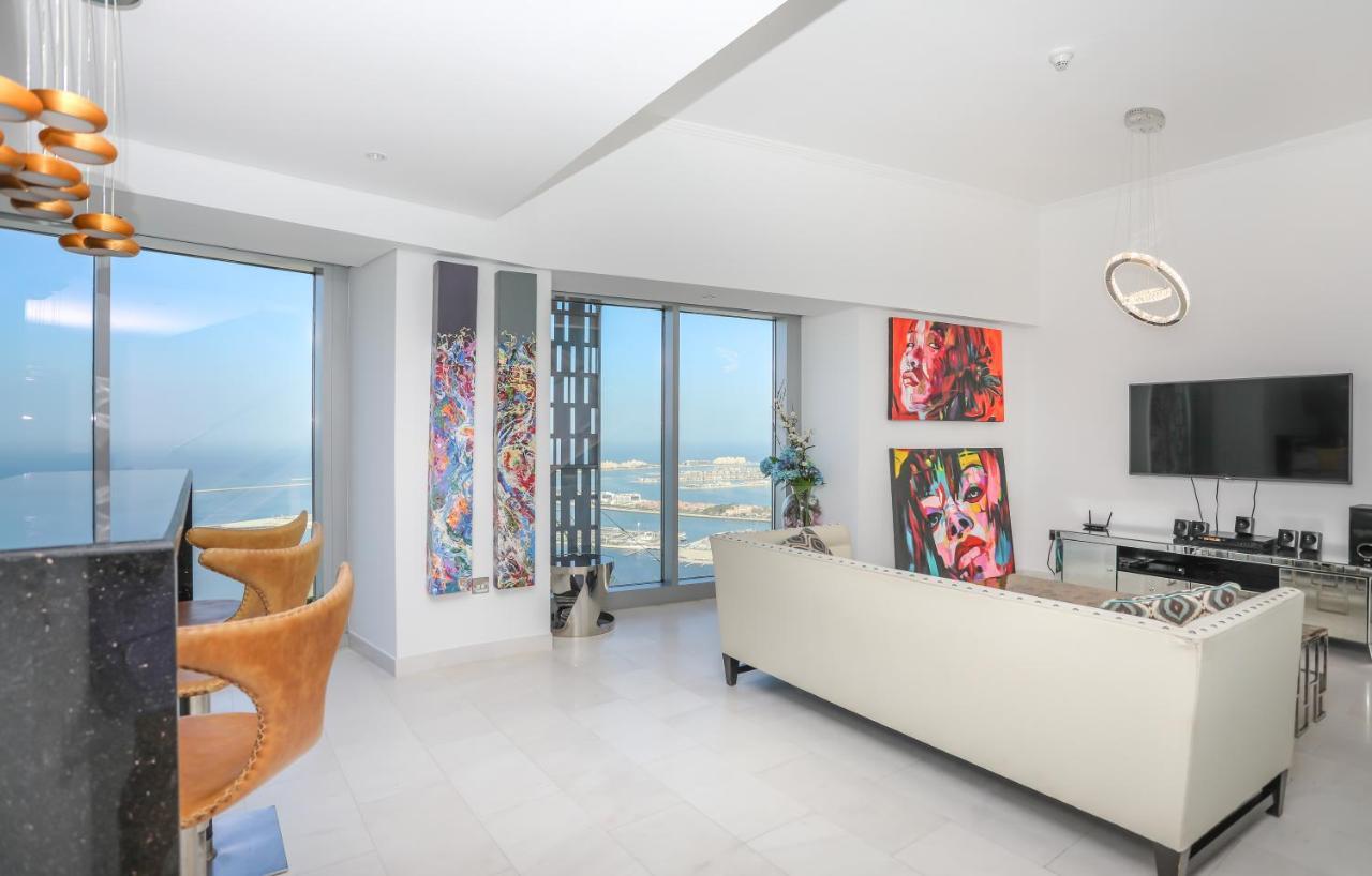 Ferienwohnung Penthouse In Dubai Marina , Cayan Tower , Sea View Exterior foto