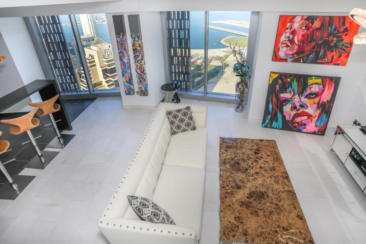 Ferienwohnung Penthouse In Dubai Marina , Cayan Tower , Sea View Exterior foto