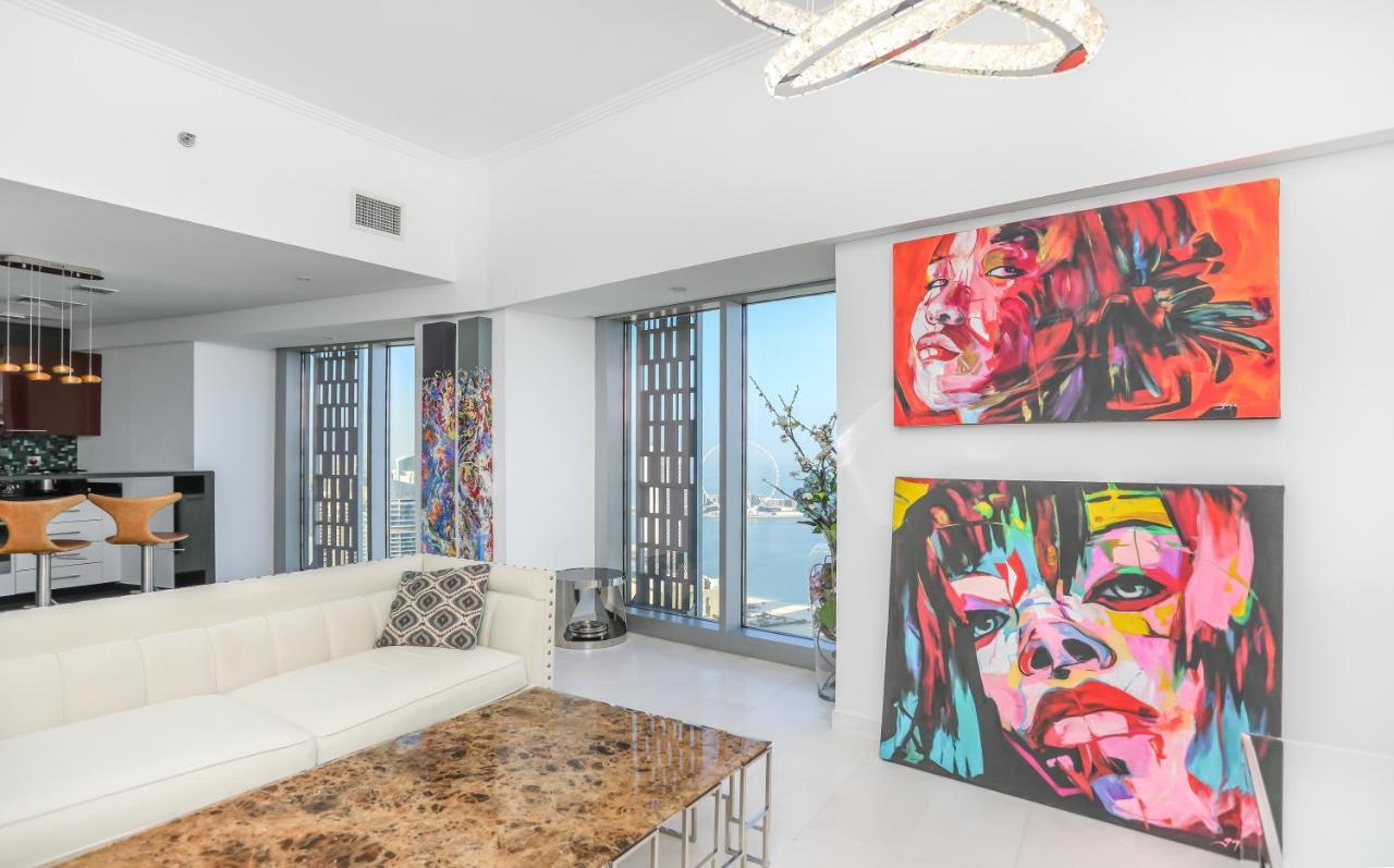 Ferienwohnung Penthouse In Dubai Marina , Cayan Tower , Sea View Exterior foto