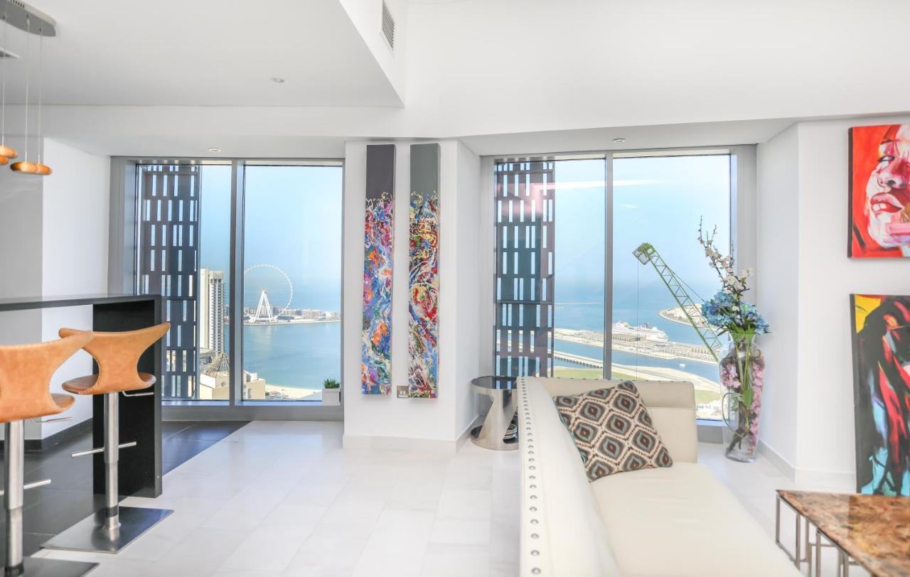 Ferienwohnung Penthouse In Dubai Marina , Cayan Tower , Sea View Exterior foto