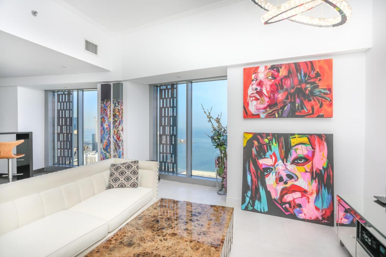 Ferienwohnung Penthouse In Dubai Marina , Cayan Tower , Sea View Exterior foto