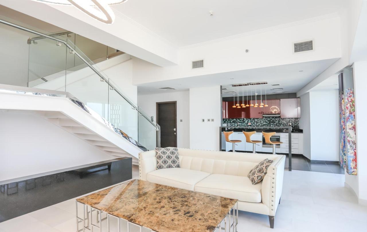 Ferienwohnung Penthouse In Dubai Marina , Cayan Tower , Sea View Exterior foto