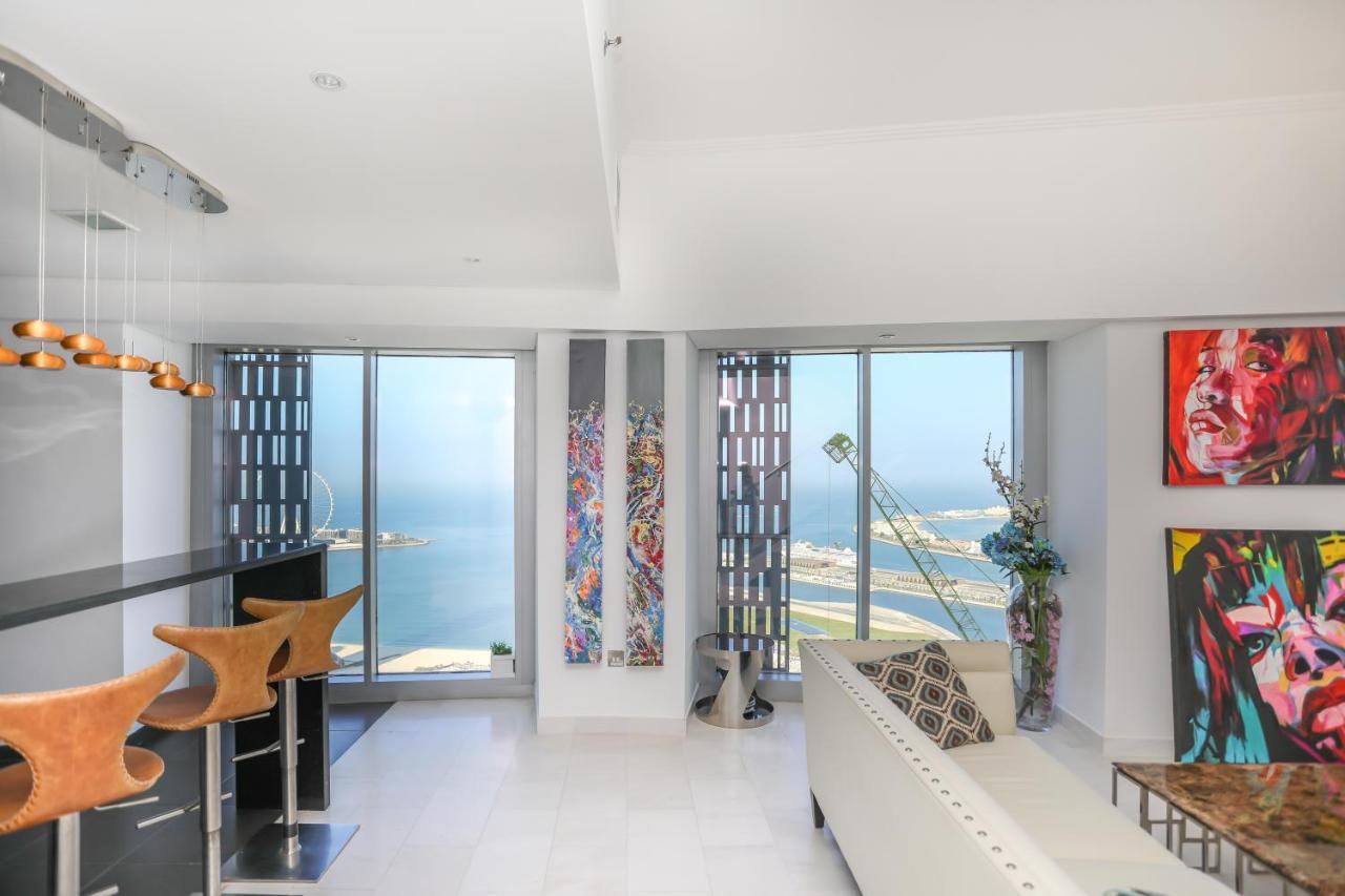 Ferienwohnung Penthouse In Dubai Marina , Cayan Tower , Sea View Exterior foto